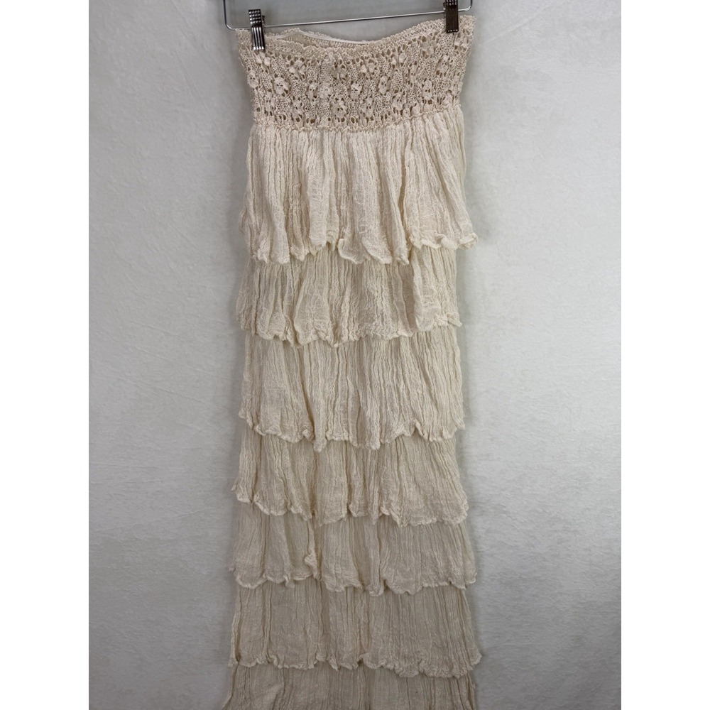 Jen's Pirate Booty Tango Uneven Skirt in‎ Natural One Size New With Tags FLAW - Picture 8 of 12